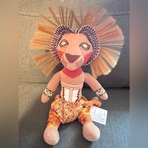 Disney The Lion King Broadway Musical Simba Plush